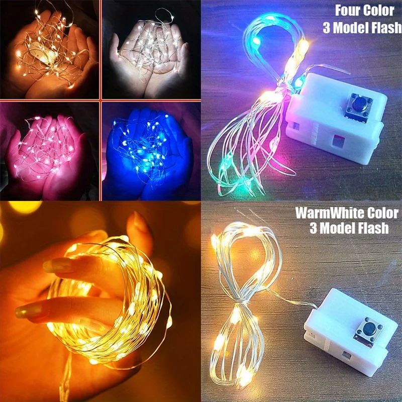 Outdoor Power Pack - 10 Pack Waterproof Mini Fairy Lights