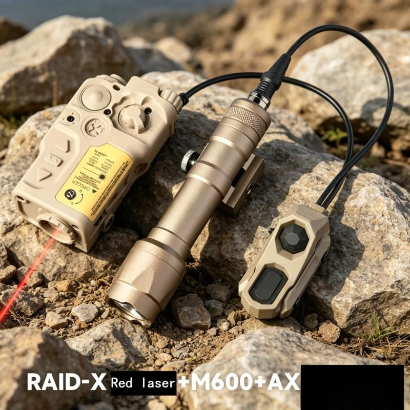 Outdoor Power Pack - Adjustable Green Ray Tactical Kit with