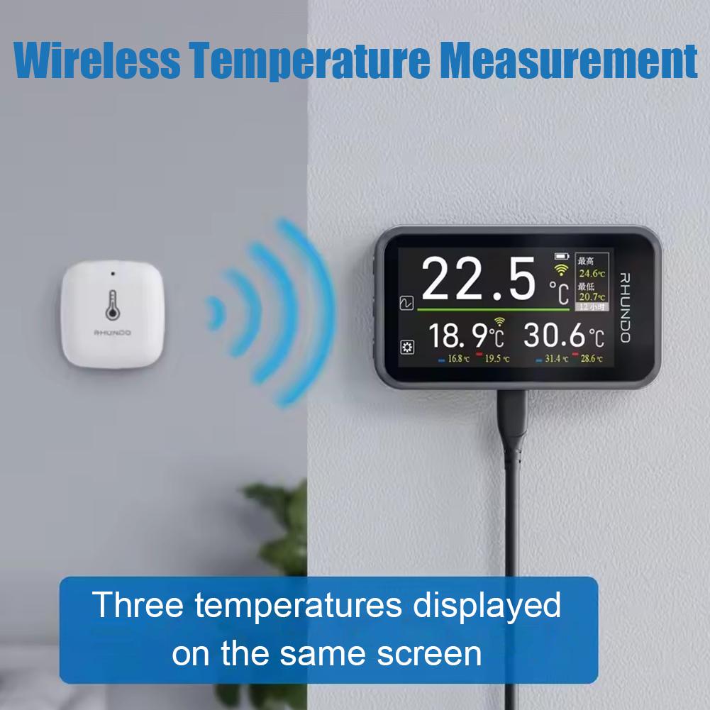 Outdoor Power Monitor - Car LCD Digital Thermometer, Indoor Outdoor