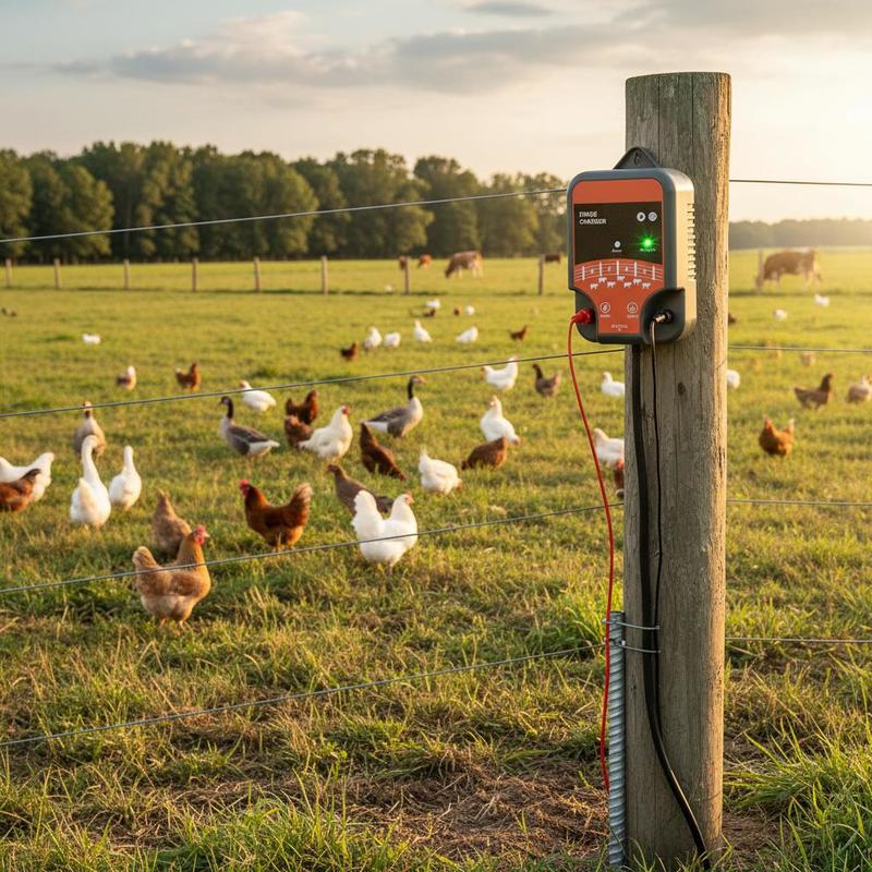 Outdoor Power Plug - Livestock Energizer 10kV 2J For Farm