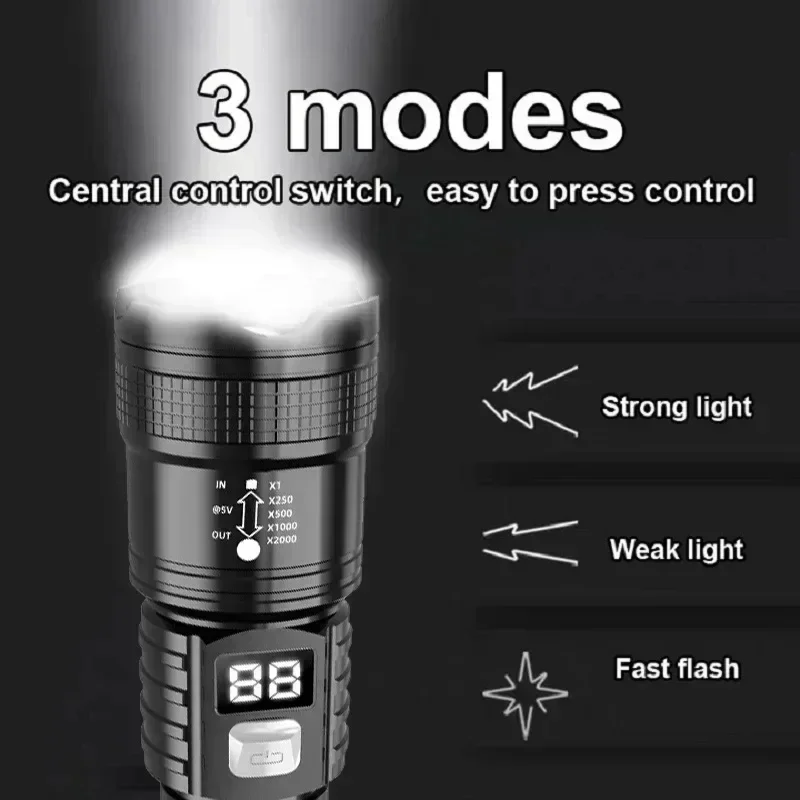 High Strong Power LED Flashlig - Outdoor Power Works 评论和价格
