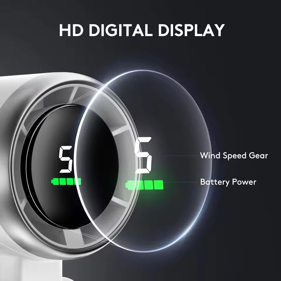 10000mAh Mini Hanging Neck Fan - Outdoor Power With Timer 评论和价格