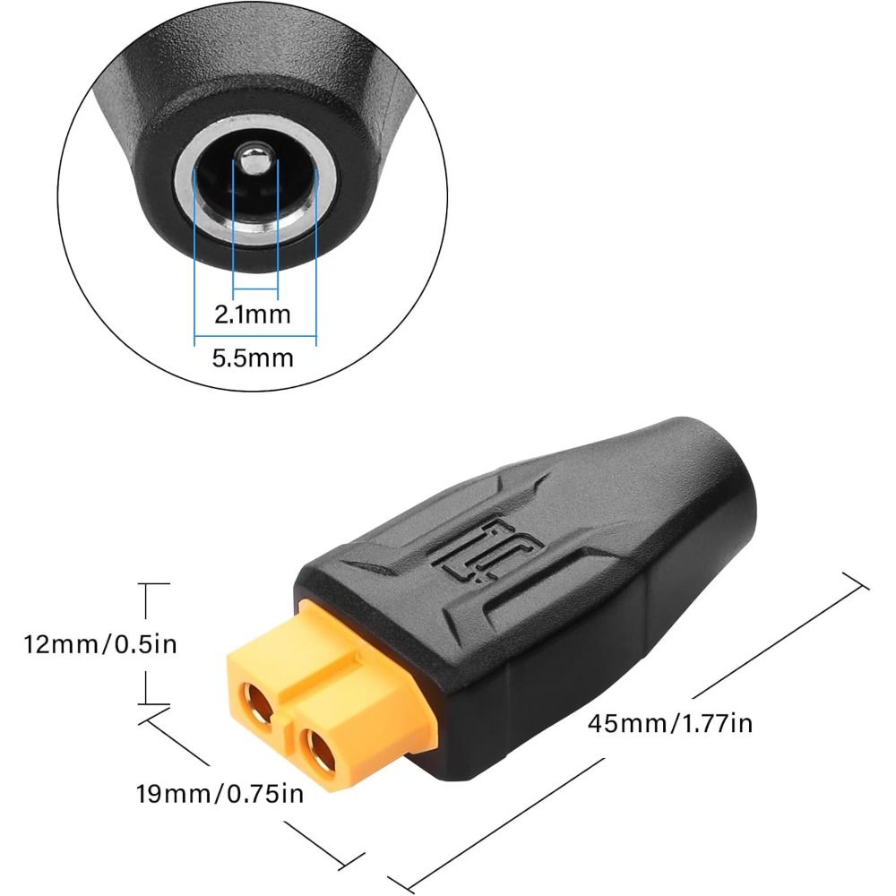 5525 7450 USB C to XT60 Adapte - Outdoor Power Adapter Usb C 评论和价格