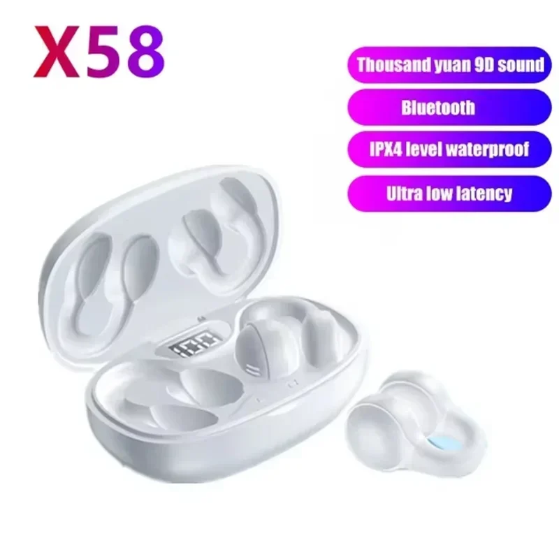 NEW X58 Wireless Earphones Noi - Outdoor Power Adapter Usb C 评论和价格