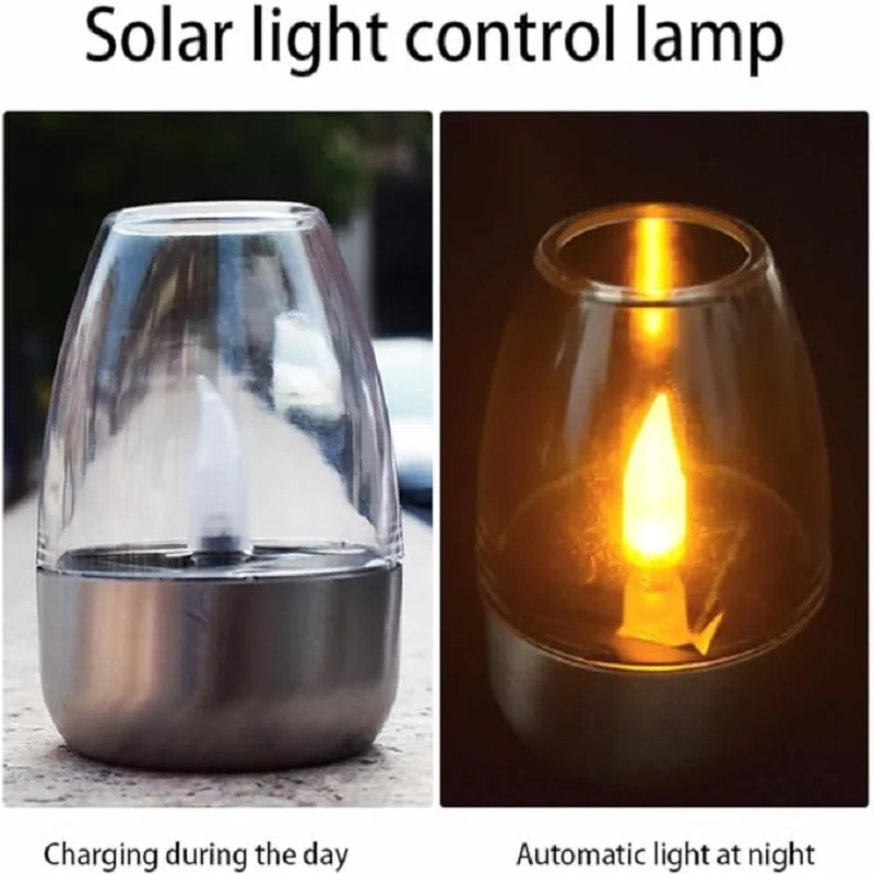 Solar Powered Flameless Candle - Outdoor Power For Wedding 评论和价格