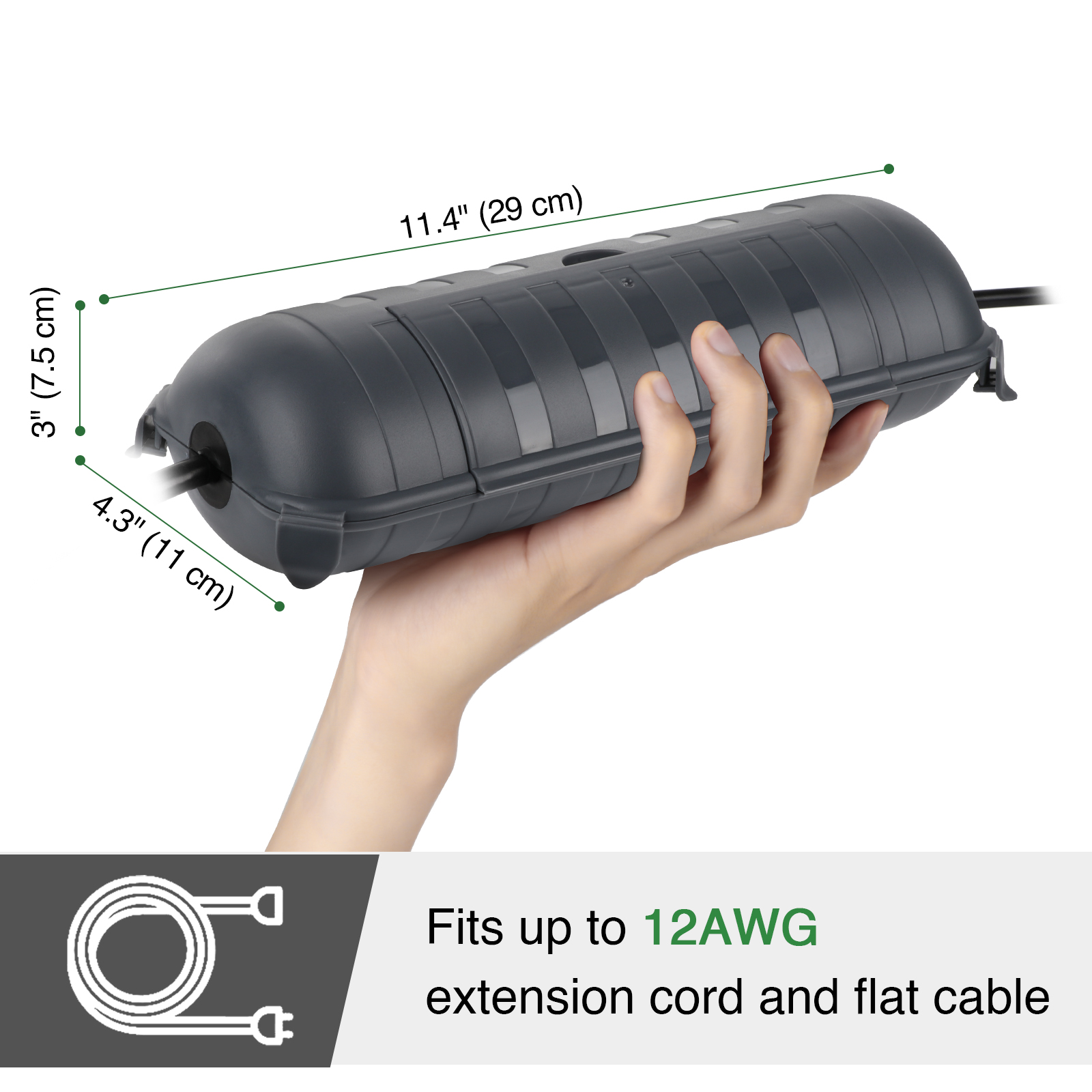Large Weatherproof Outdoor Ele - Outdoor Power Plug 评论和价格
