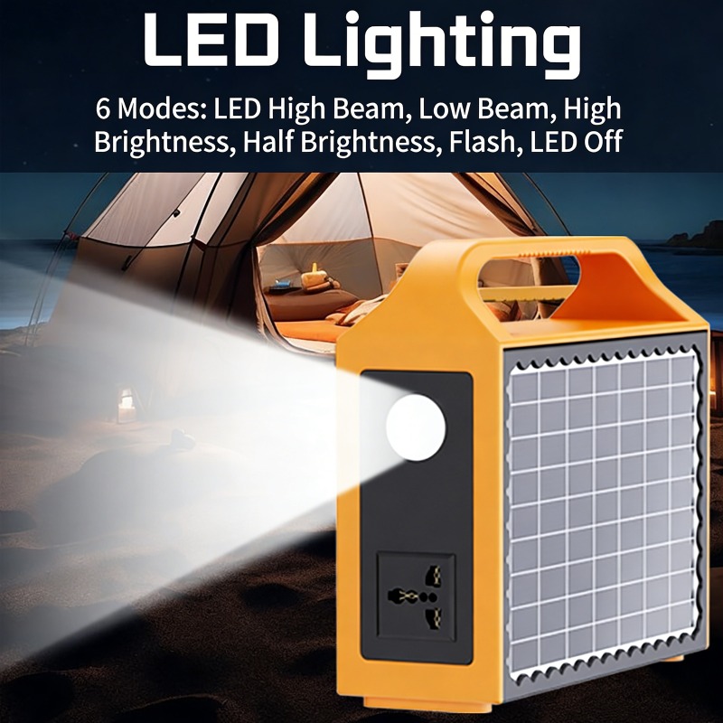 150W Portable Solar Power Stat - Outdoor Power Distribution Panel 评论和价格