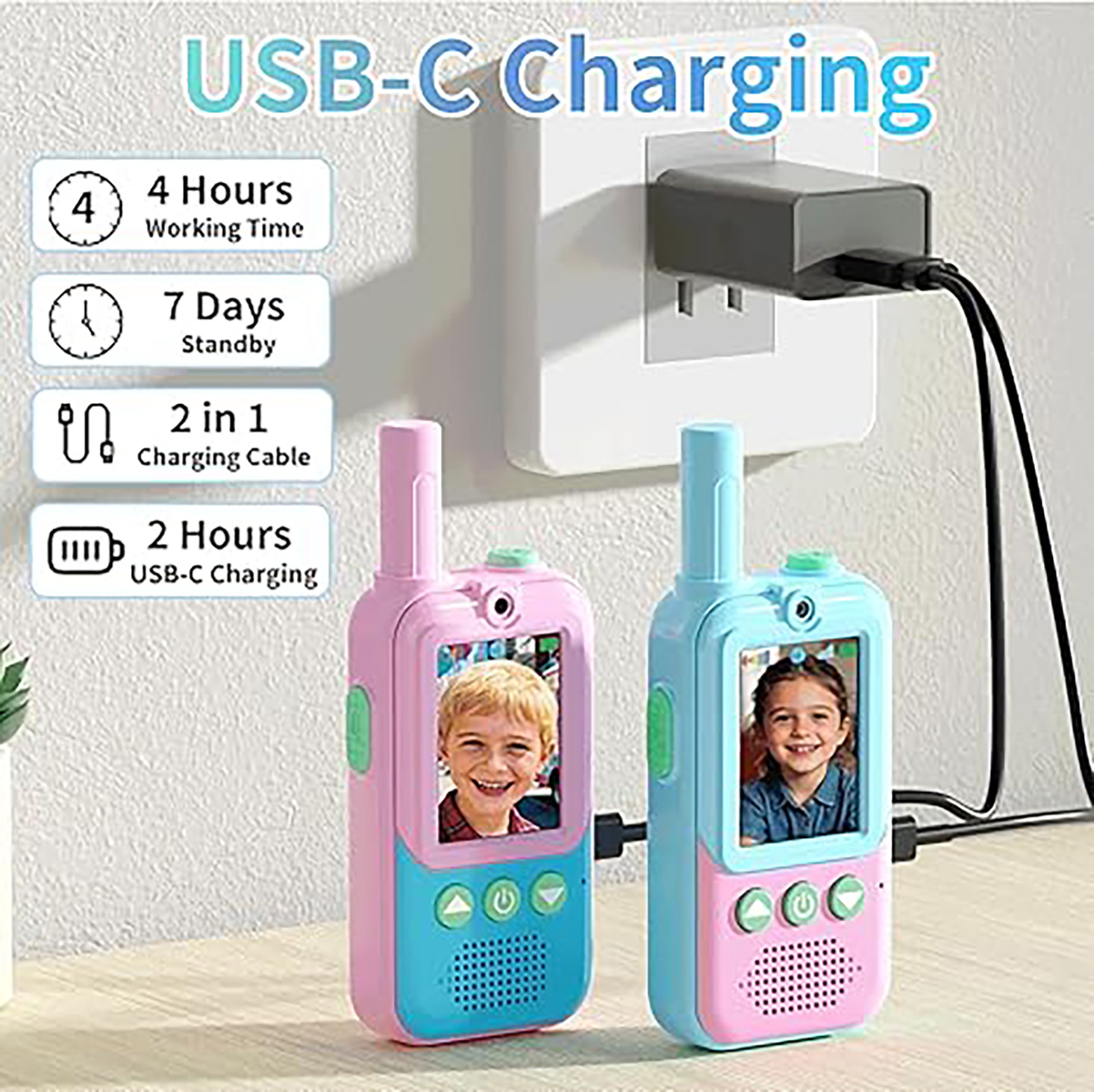 Rechargeable Kids Video Walkie - Outdoor Power Pack 评论和价格