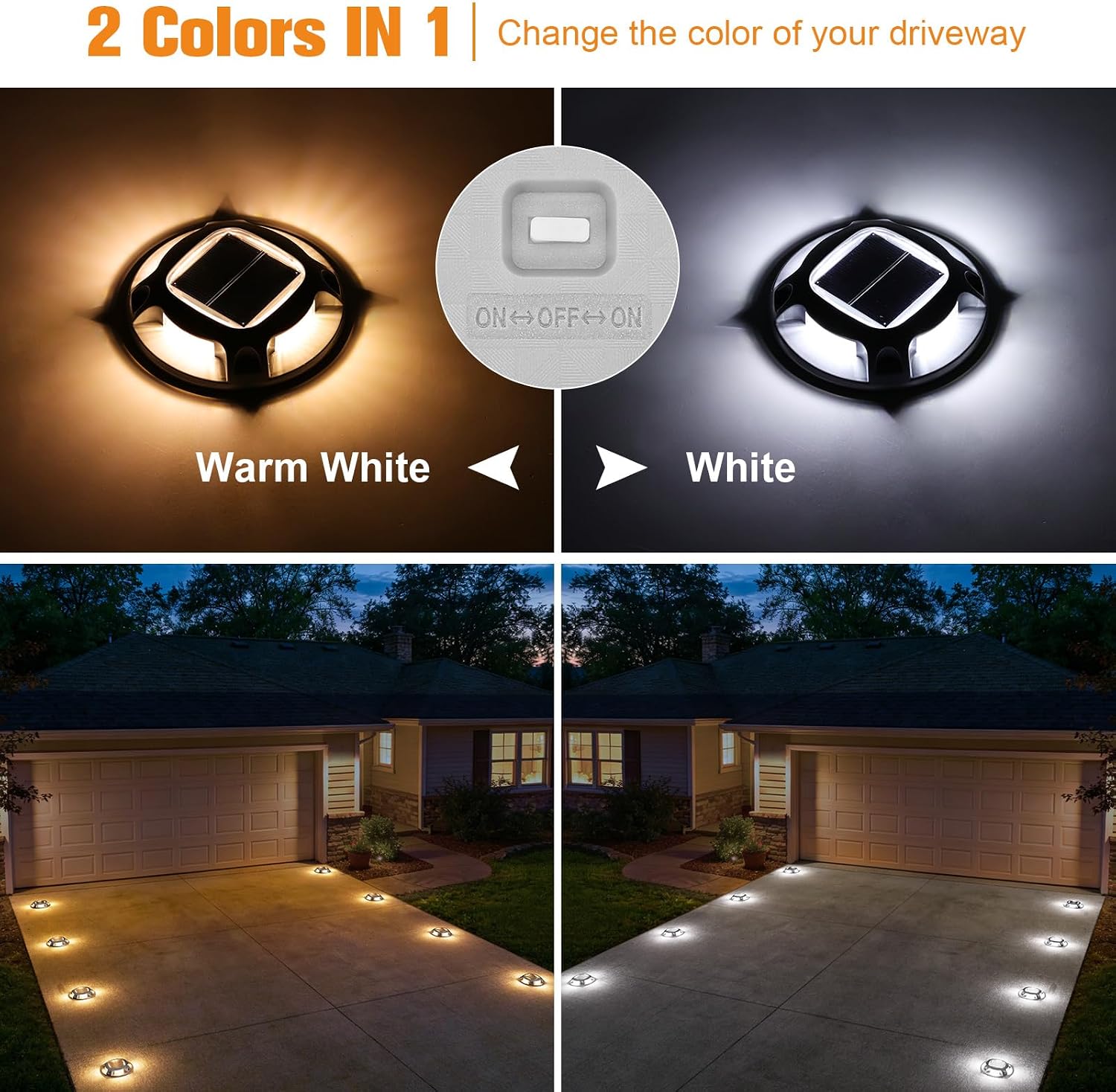 Solar Driveway Marker Lights D - Outdoor Power Pack 评论和价格