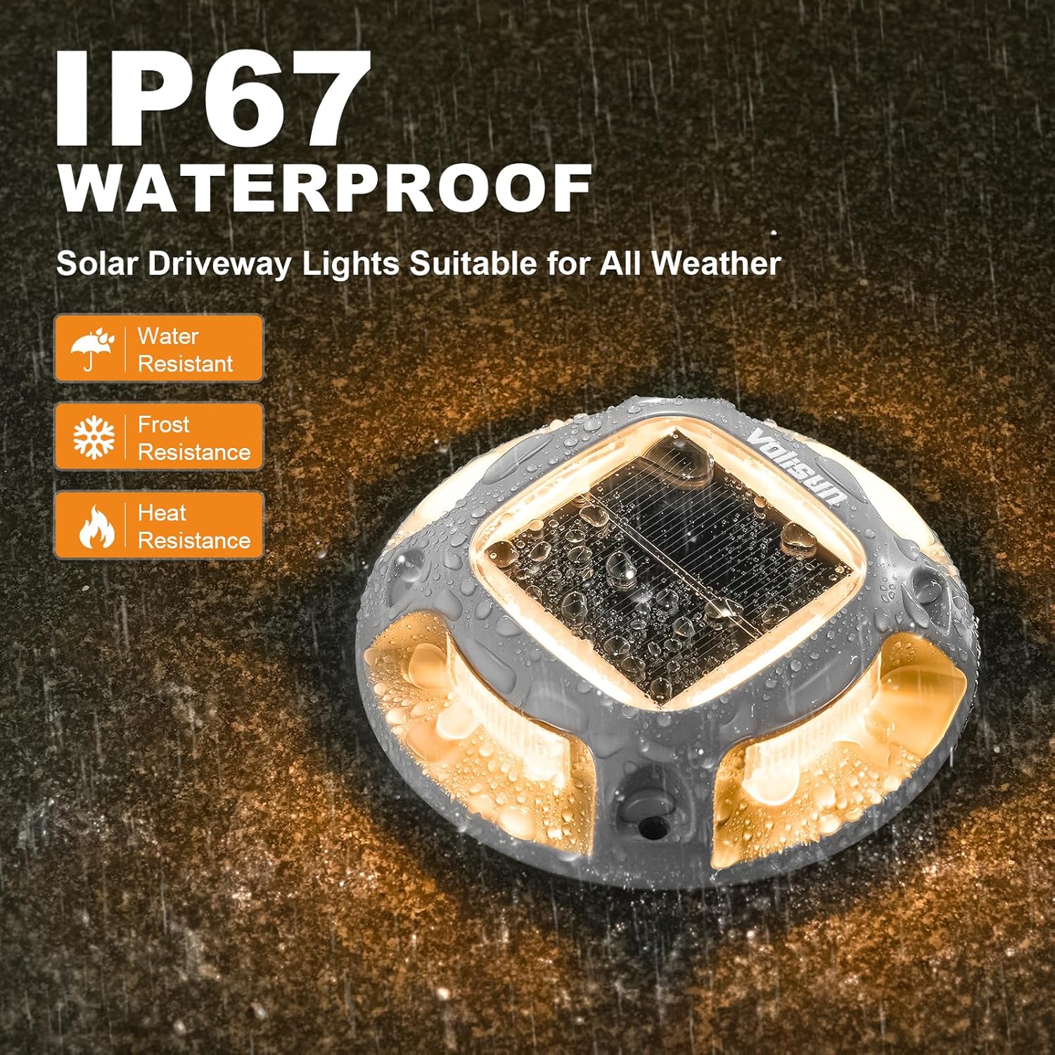 Solar Driveway Marker Lights D - Outdoor Power Pack 评论和价格