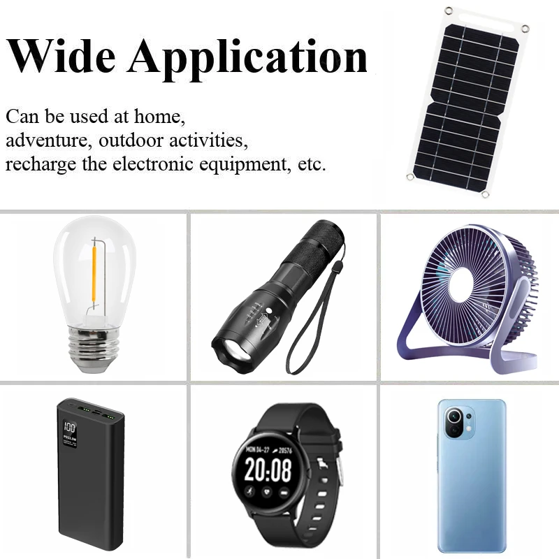 30W Foldable Solar Charger 5V  - Outdoor Power Distribution Panel 评论和价格
