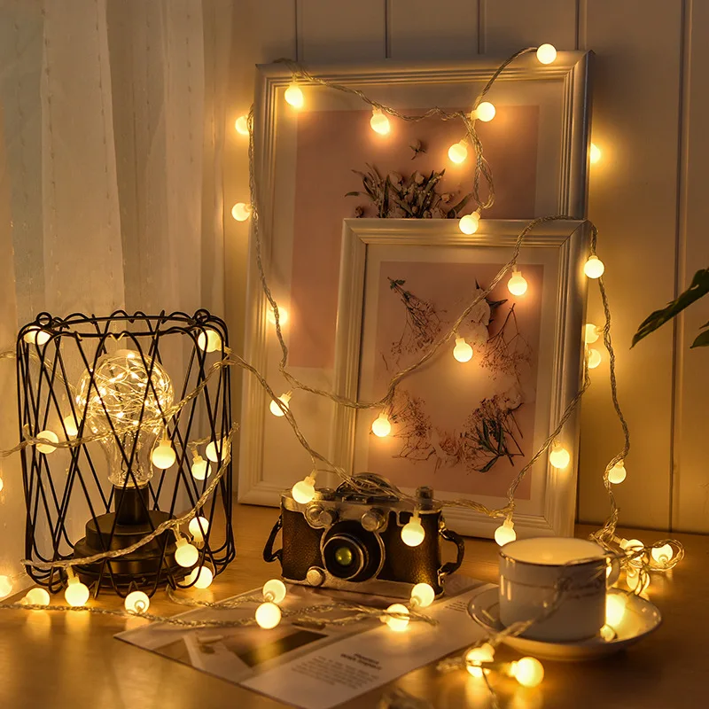 10M USB/Battery Power Ball LED - Outdoor Power For Wedding 评论和价格