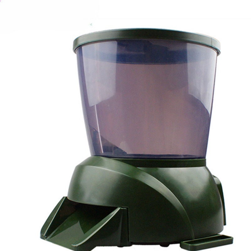 Automatic Fish Feeder Large Ca - Outdoor Power With Timer 评论和价格
