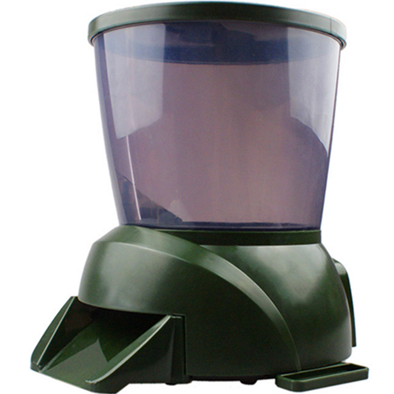 Automatic Fish Feeder Large Ca - Outdoor Power With Timer 评论和价格