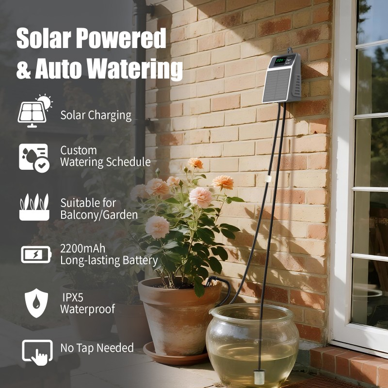 A03F-Solar Powered Automatic D - Outdoor Power With Timer 评论和价格