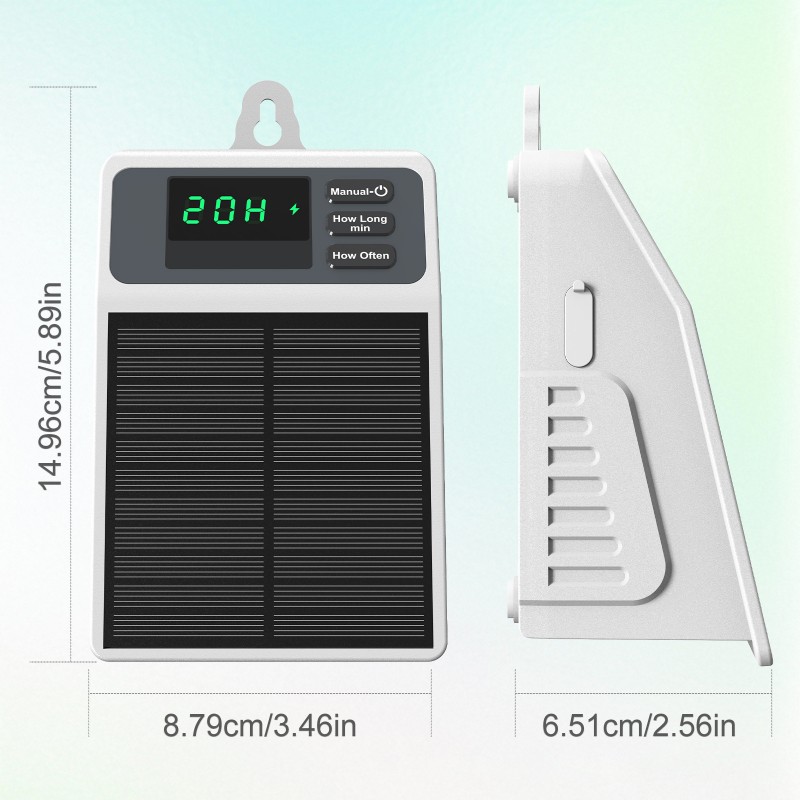 A03F-Solar Powered Automatic D - Outdoor Power With Timer 评论和价格