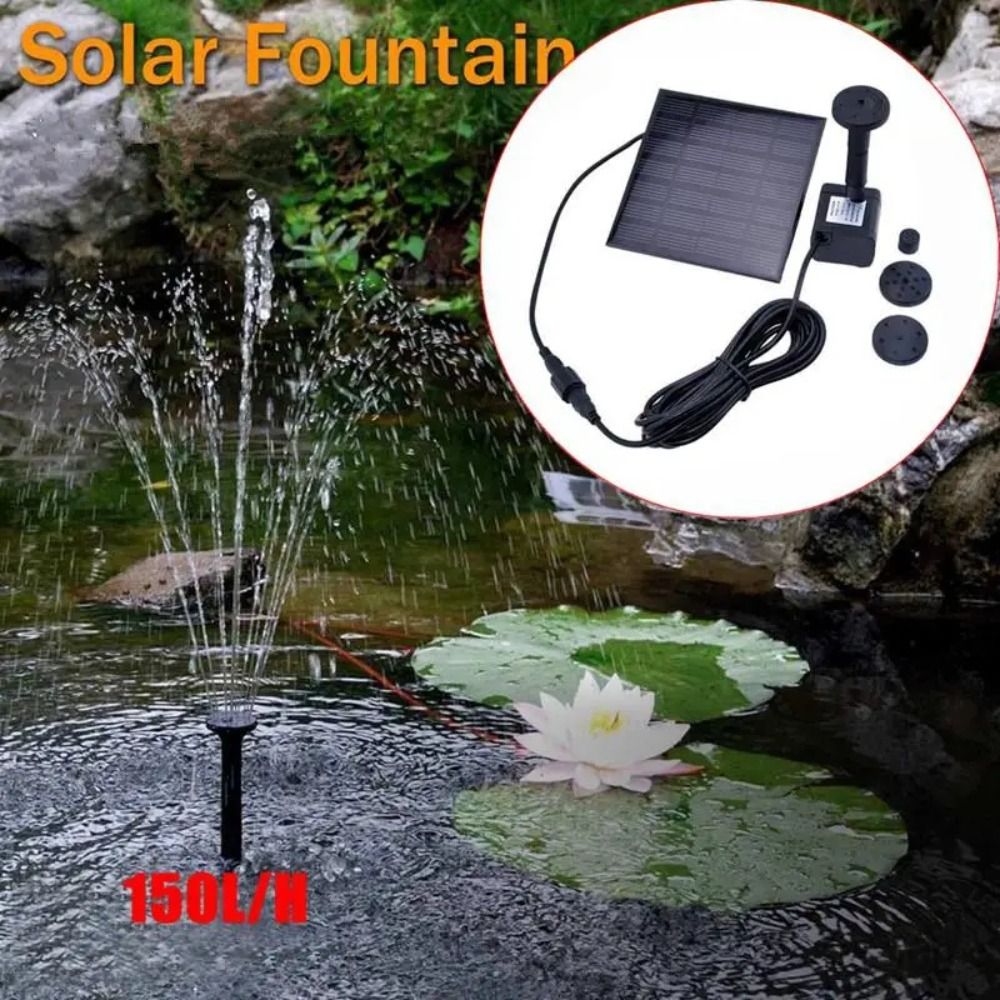 1.4W Mini Solar Fountain Pump  - Outdoor Power Distribution Panel 评论和价格