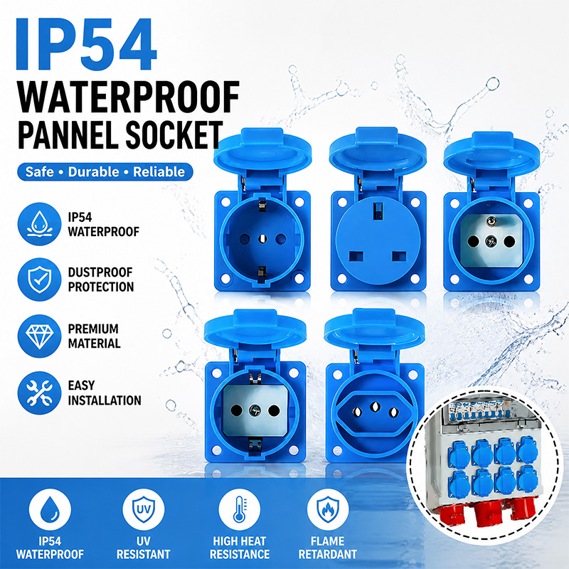 IP54 16A Waterproof Industrial - Outdoor Power Distribution Panel 评论和价格