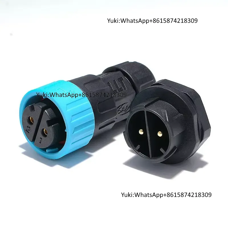 IP68 Waterproof LLT M16 2pin C - Outdoor Power Plug 评论和价格