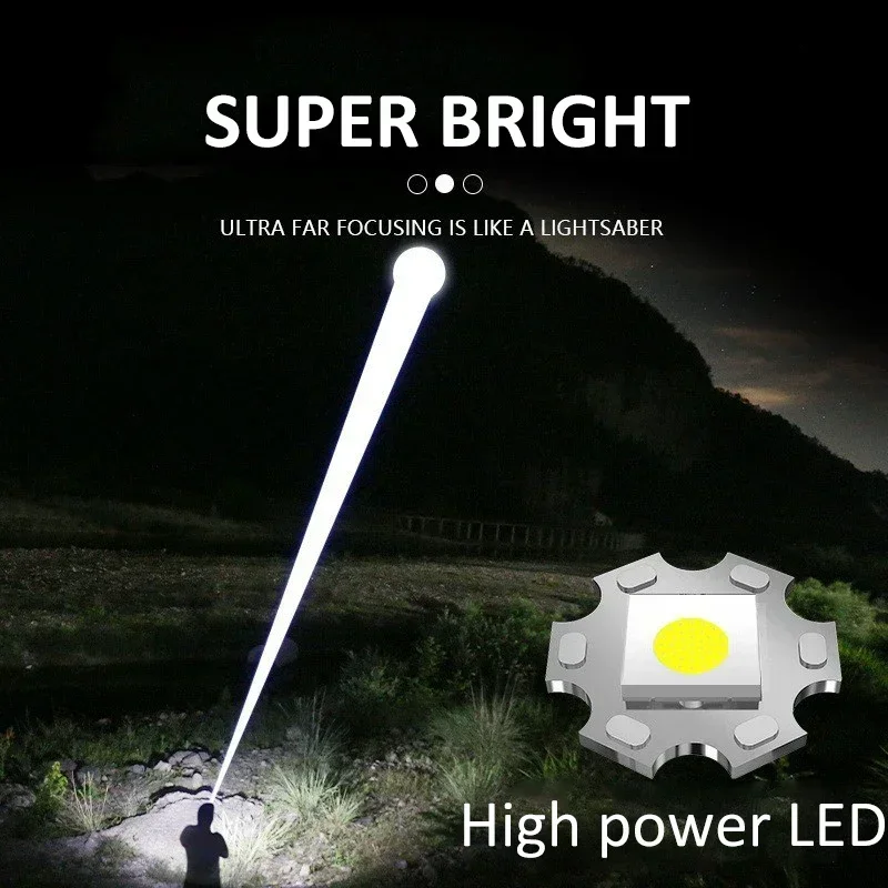 900000LM Powerful LED Flashlig - Outdoor Power Works 评论和价格