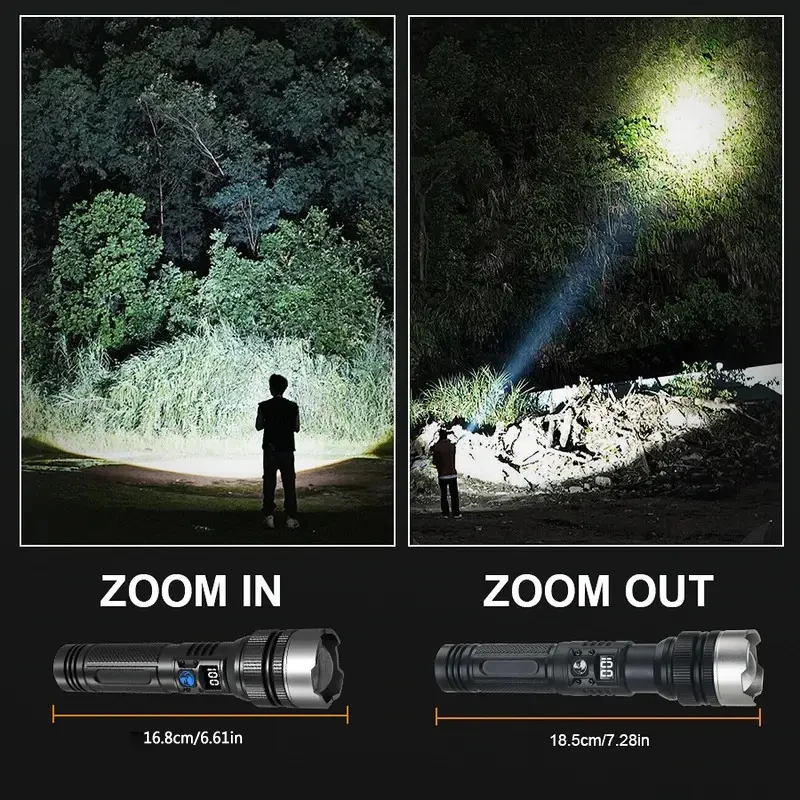 900000LM Powerful LED Flashlig - Outdoor Power Works 评论和价格