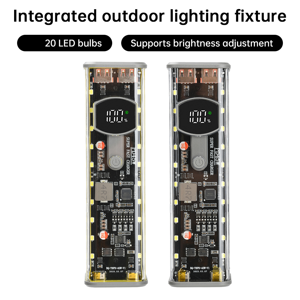 8×18650 Battery Case, PD 22.5W - Outdoor Power Pack 评论和价格