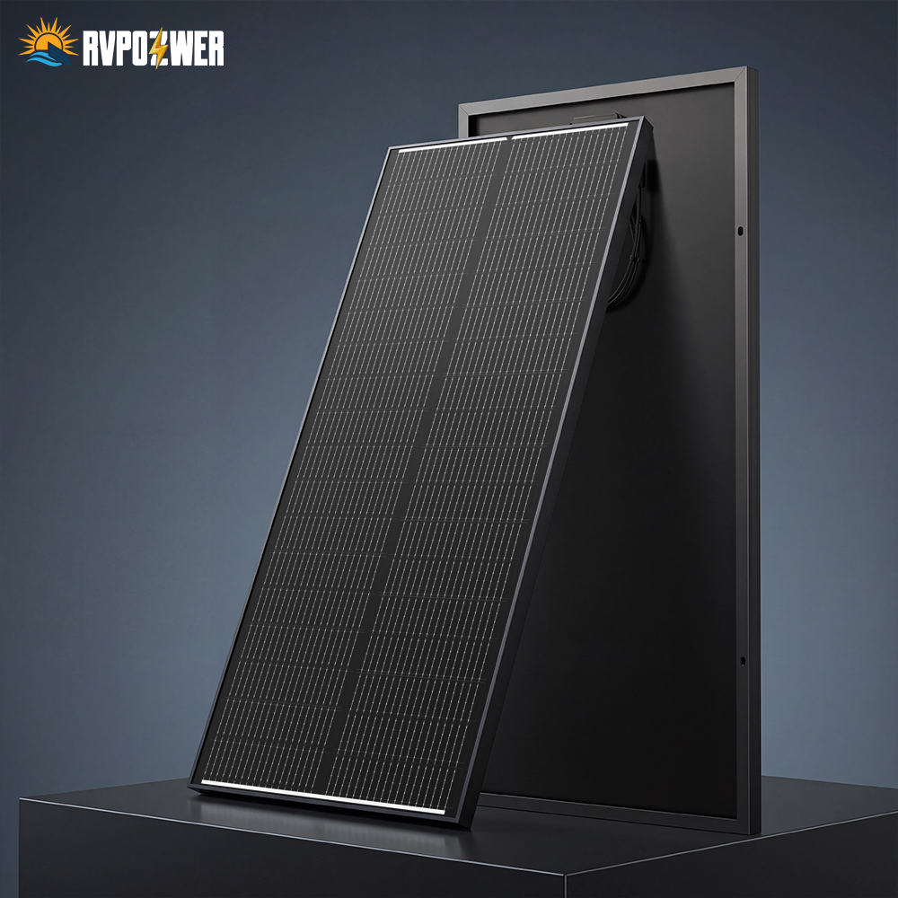 RVPOZWER 100W 18BB Solar Panel - Outdoor Power Distribution Panel 评论和价格