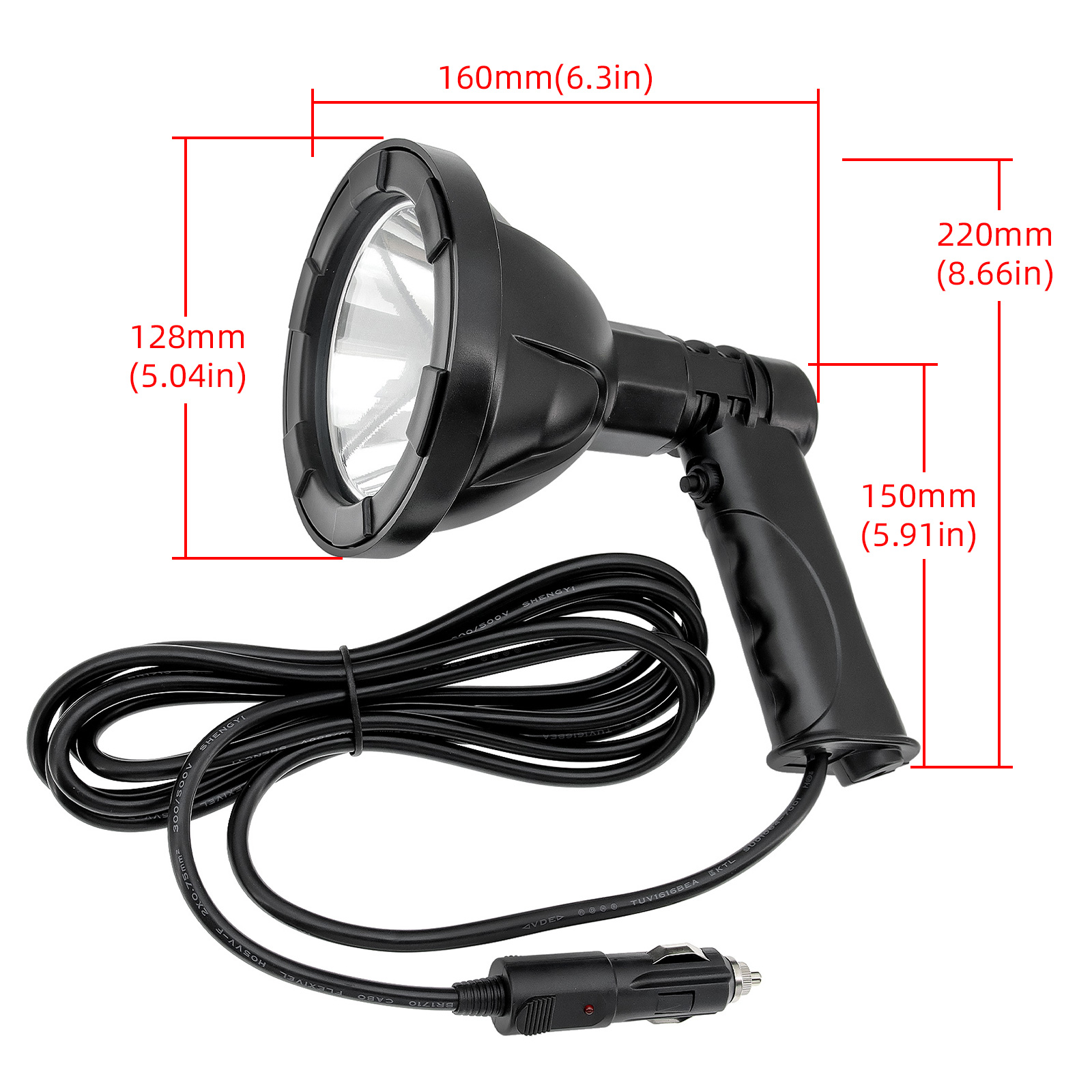 100W 4inch High Power Handheld - Outdoor Power Works 评论和价格