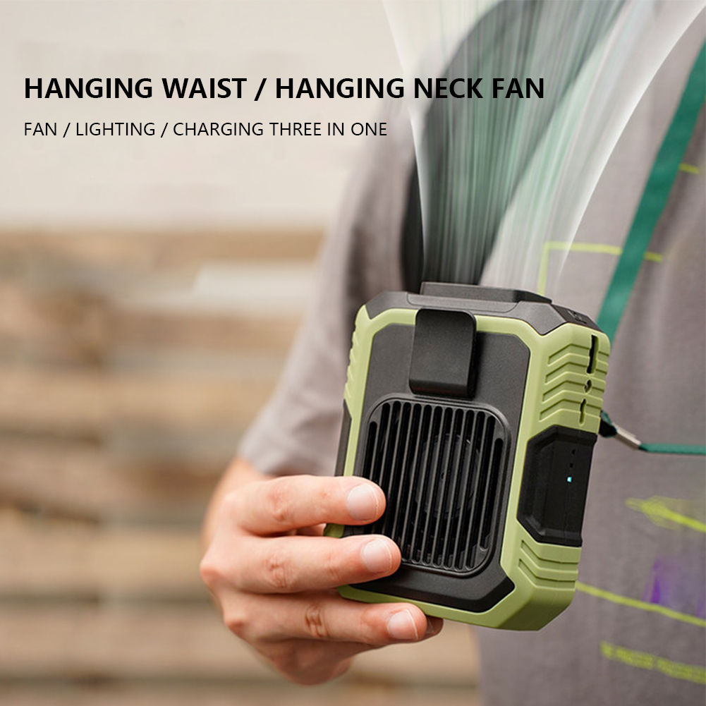 Mini Travel Wearable Waist Fan - Outdoor Power Works 评论和价格