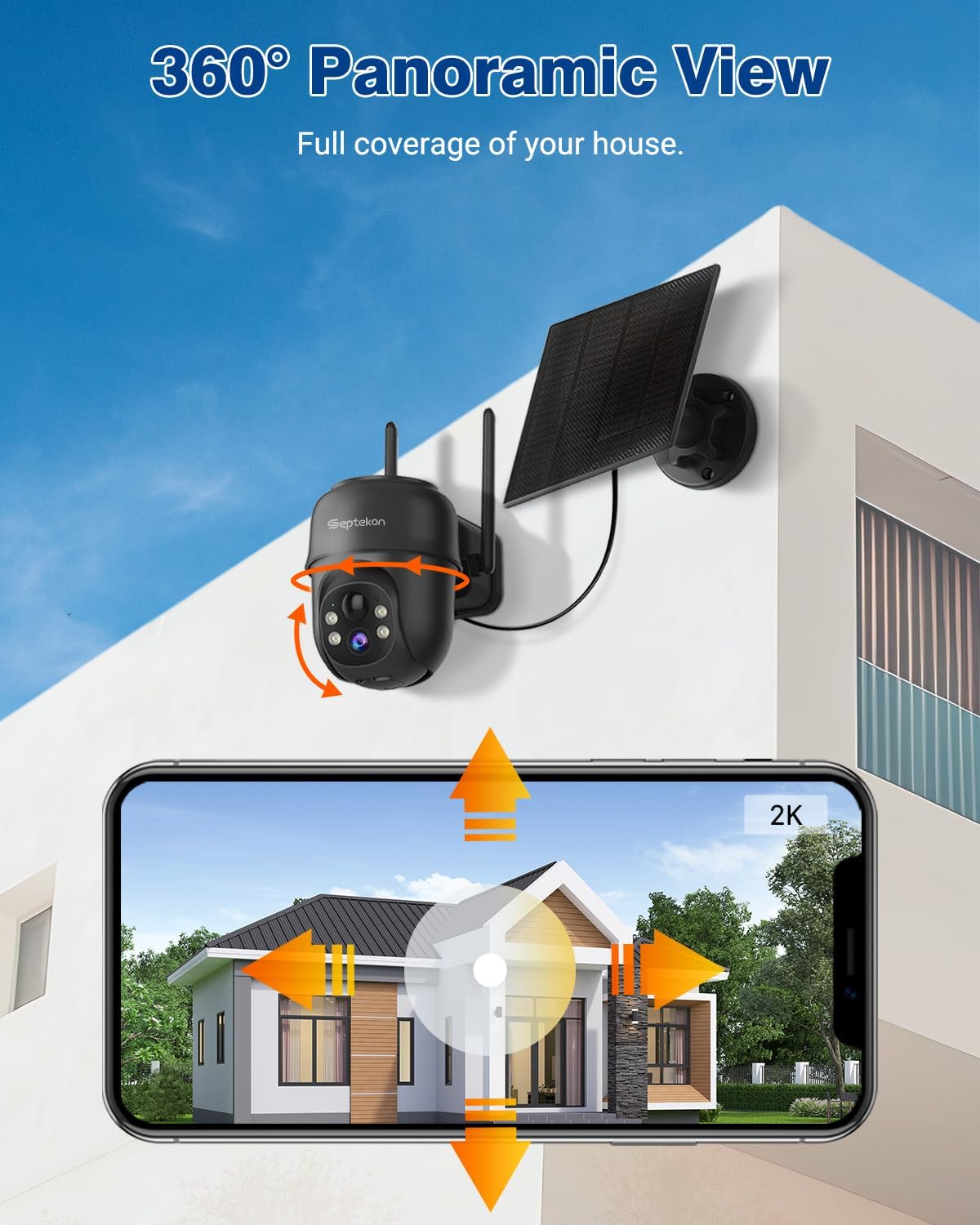 2K Solar Wireless Outdoor Secu - Outdoor Power Pack 评论和价格