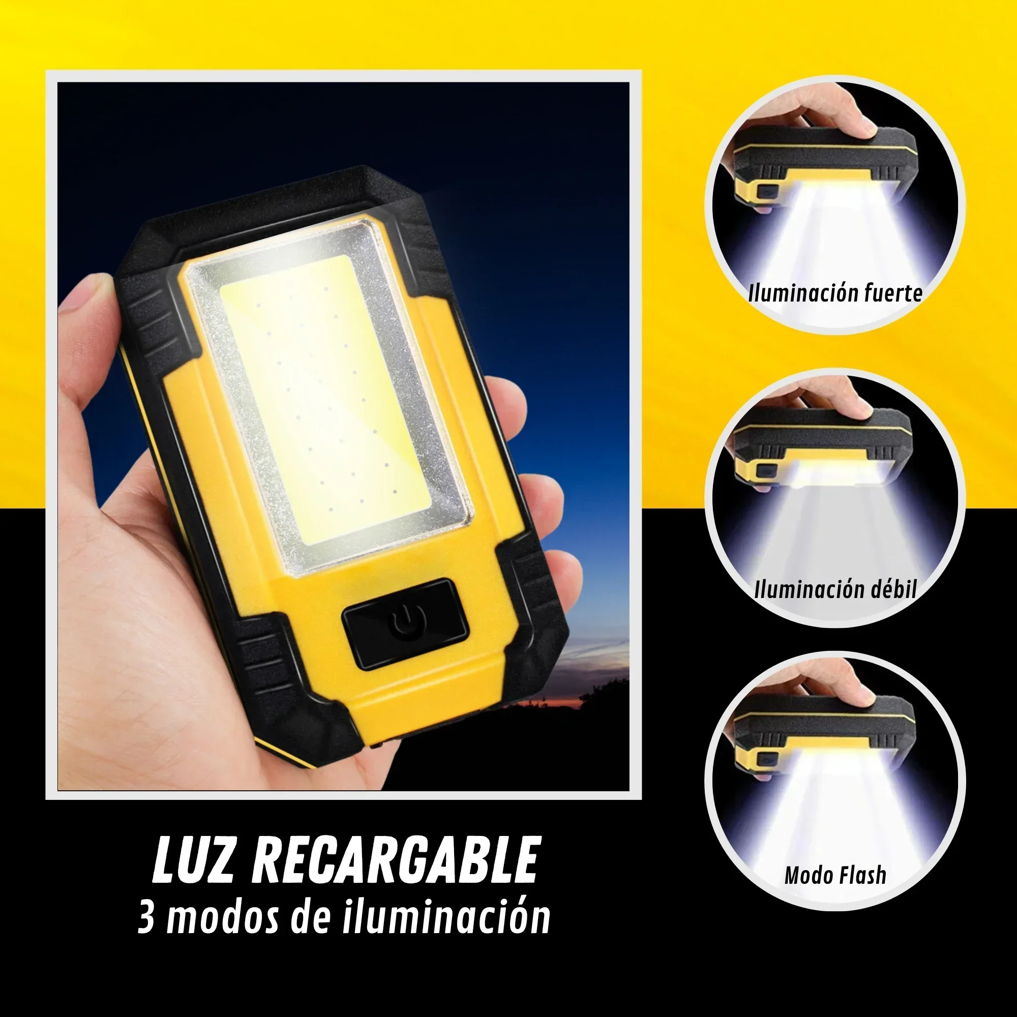 4000MaH Rechargeable Work Ligh - Outdoor Power Works 评论和价格