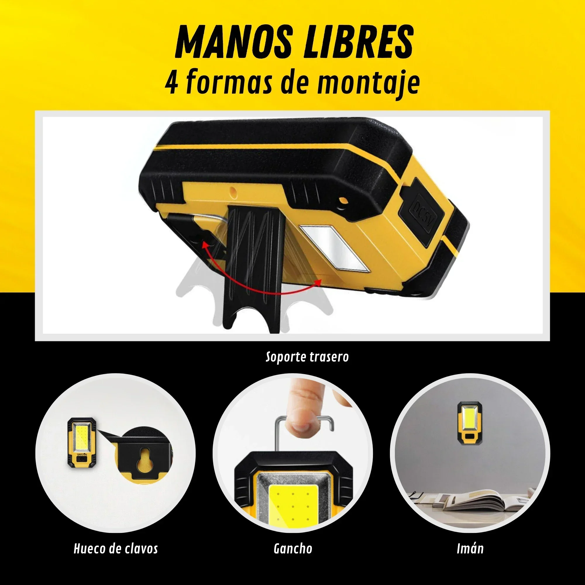 4000MaH Rechargeable Work Ligh - Outdoor Power Works 评论和价格