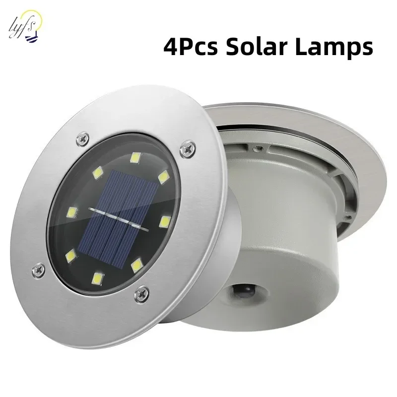 4Pcs LED Solar Garden Lights O - Outdoor Power Distribution Panel 评论和价格