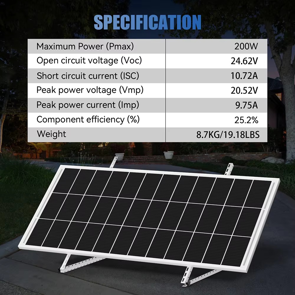 RVPOZWER 200W/400W/800W Rigid  - Outdoor Power Distribution Panel 评论和价格