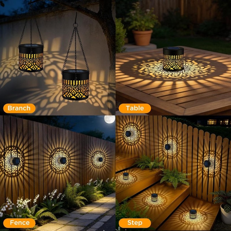 【Big deal】Solar Fence Lights O - Outdoor Power Deals 评论和价格