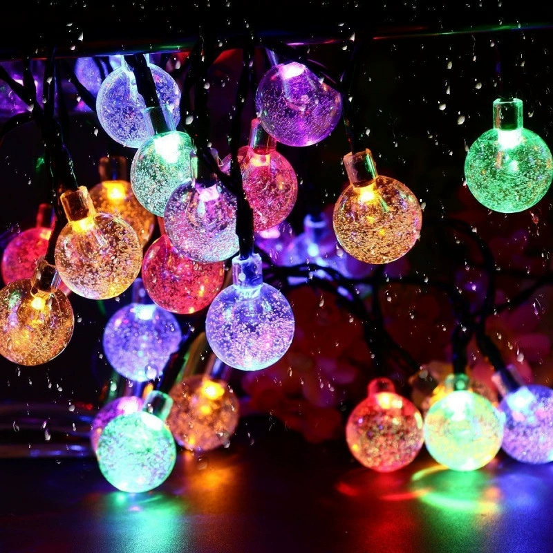 20/50/100 LED Solar Power Crys - Outdoor Power For Wedding 评论和价格