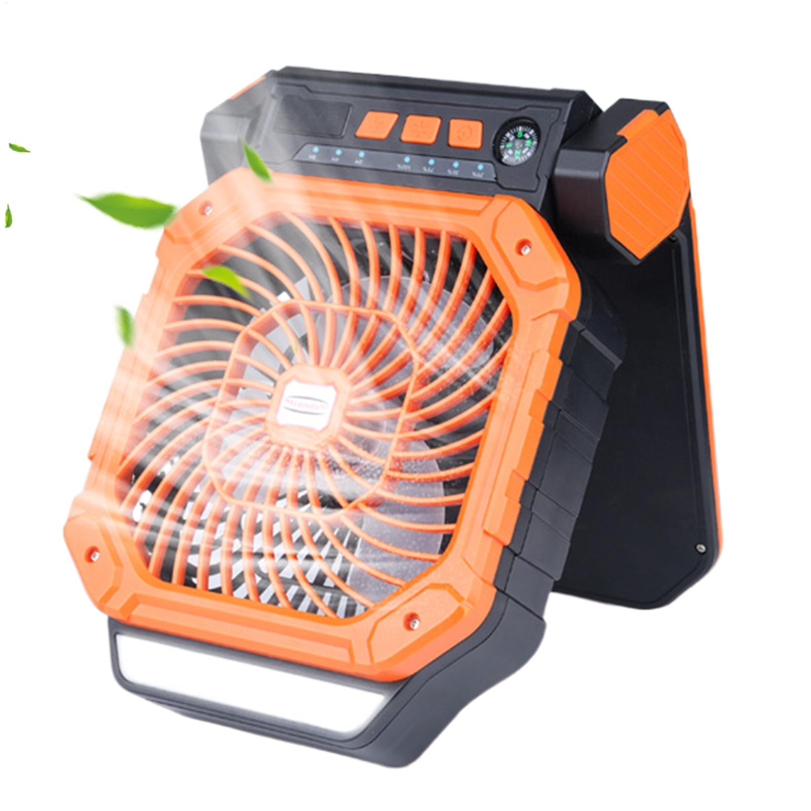 Solar-powered outdoor fan USB  - Outdoor Power With Timer 评论和价格