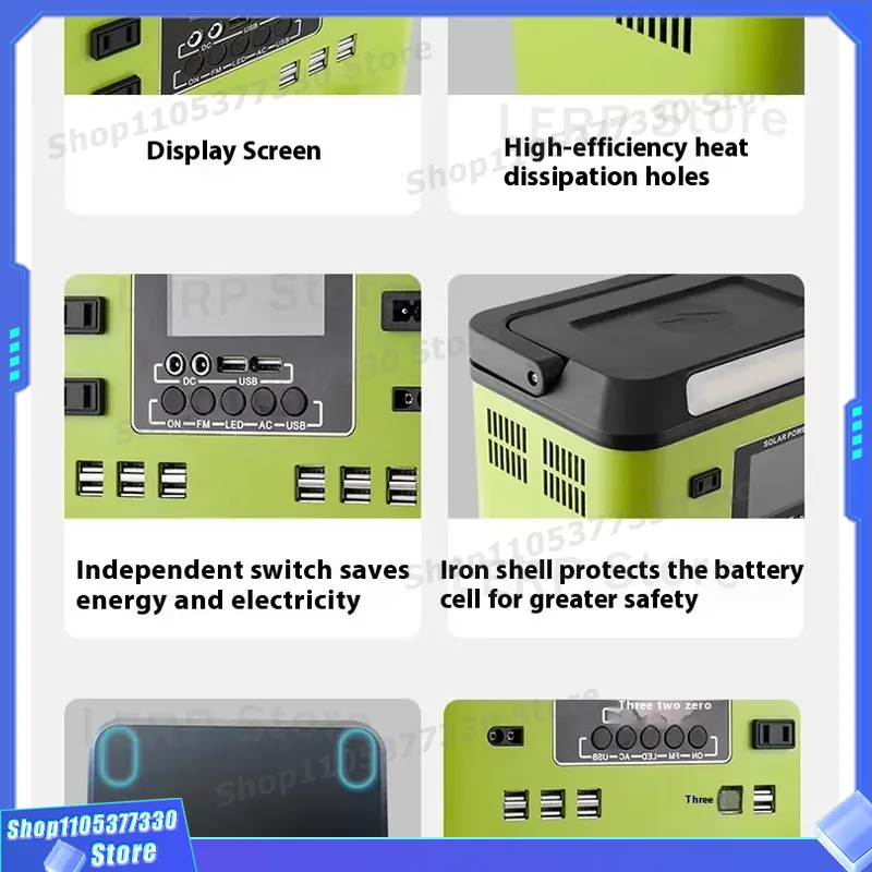high quality Portable LiFePO4  - Quality Outdoor Power 评论和价格