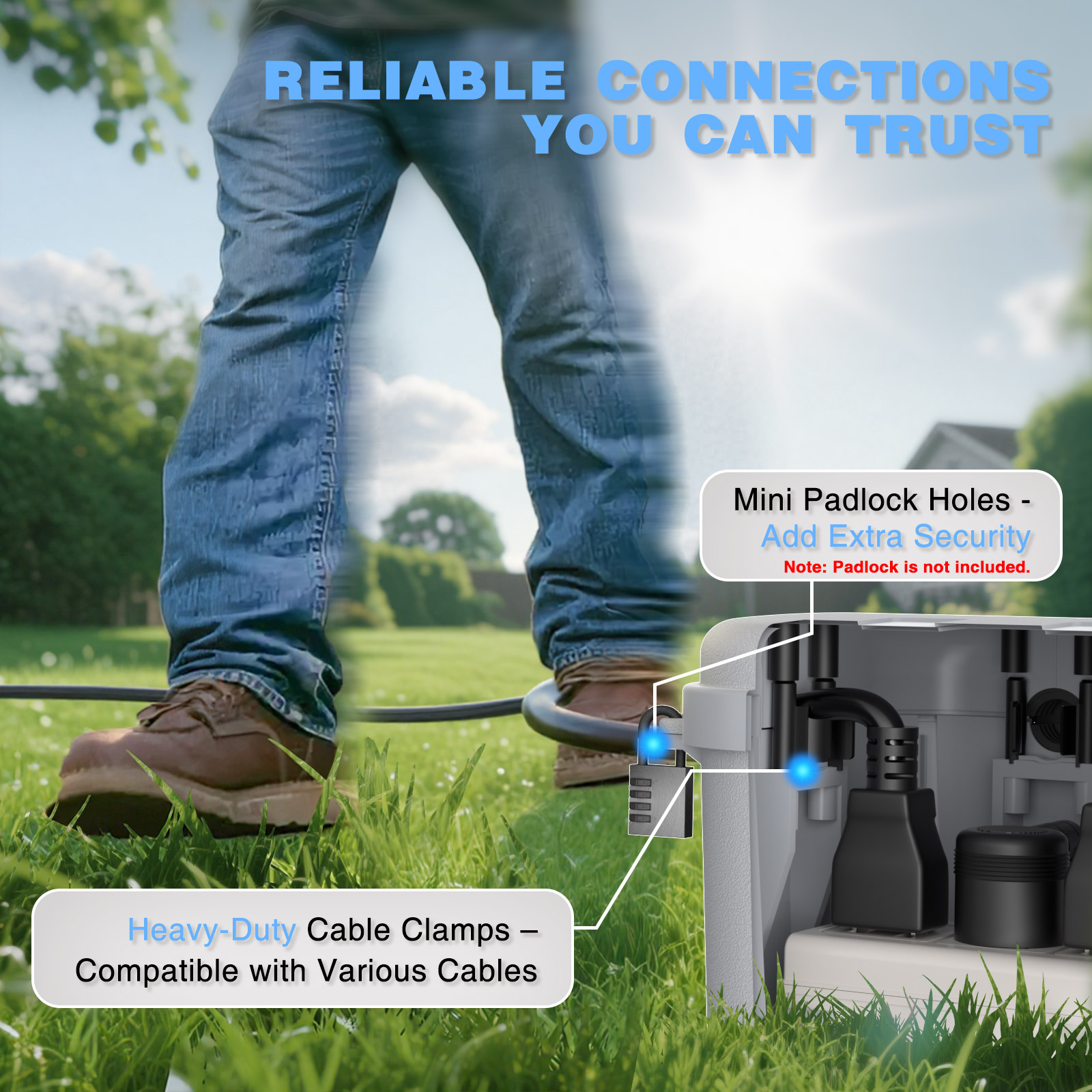 IP54 Waterproof Extension Cord - Outdoor Power With Timer 评论和价格