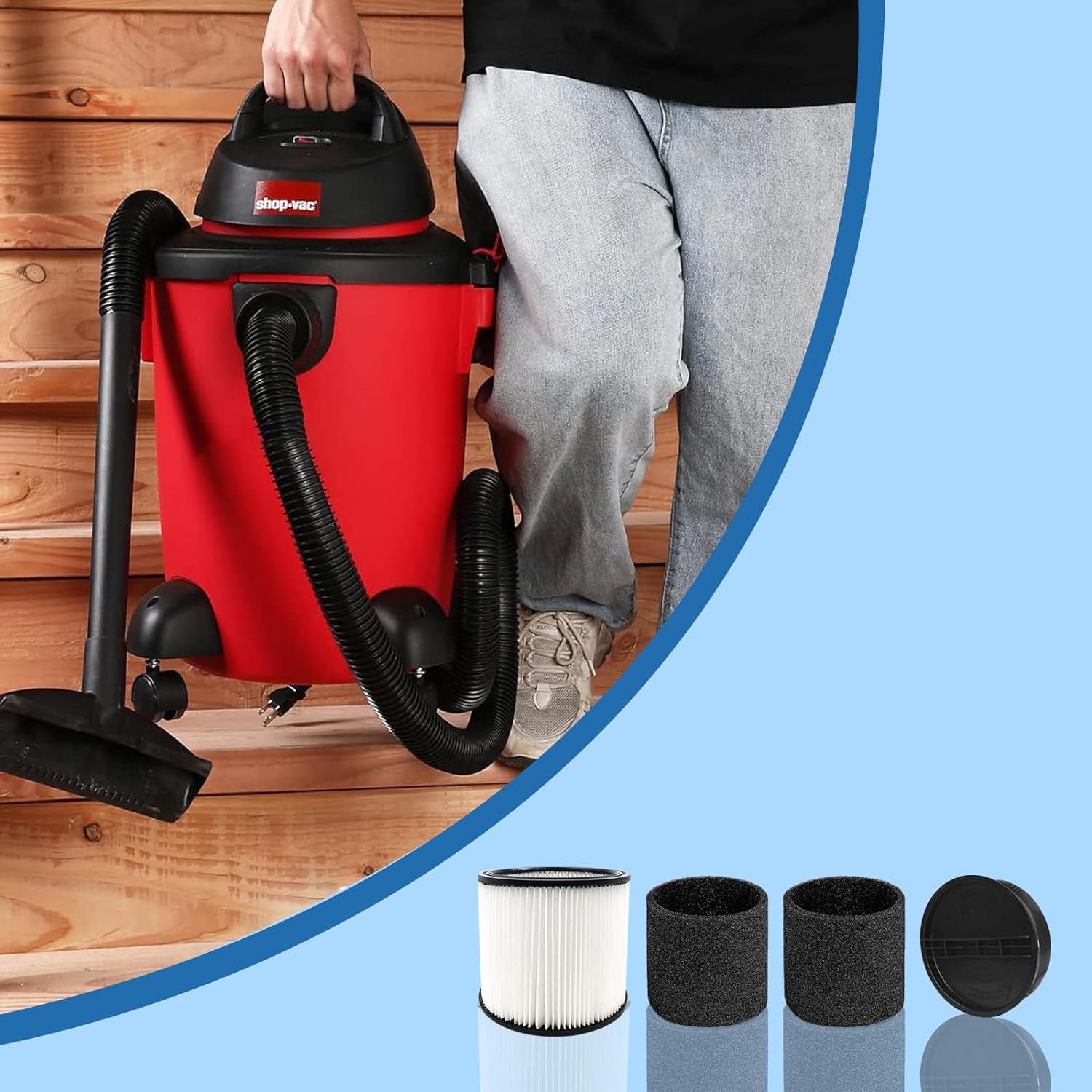 90304 Shop-Vac Filter Replacem - Wet Dry Vacuum Shop 评论和价格