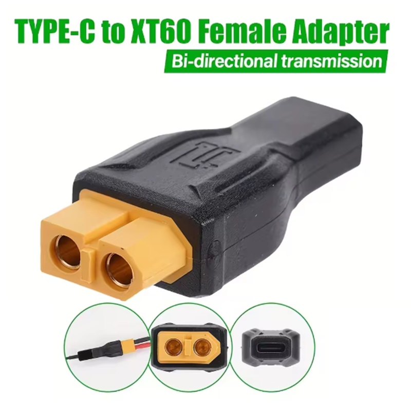 USB C Type C To XT60 Female Ad - Outdoor Power Adapter Usb C 评论和价格