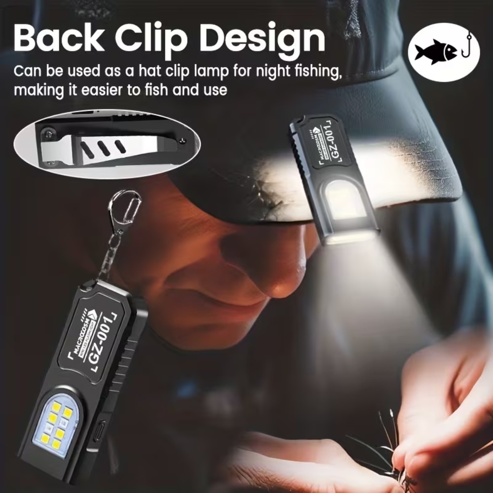 Mini COB LED Keychain Flashlig - Outdoor Power Works 评论和价格