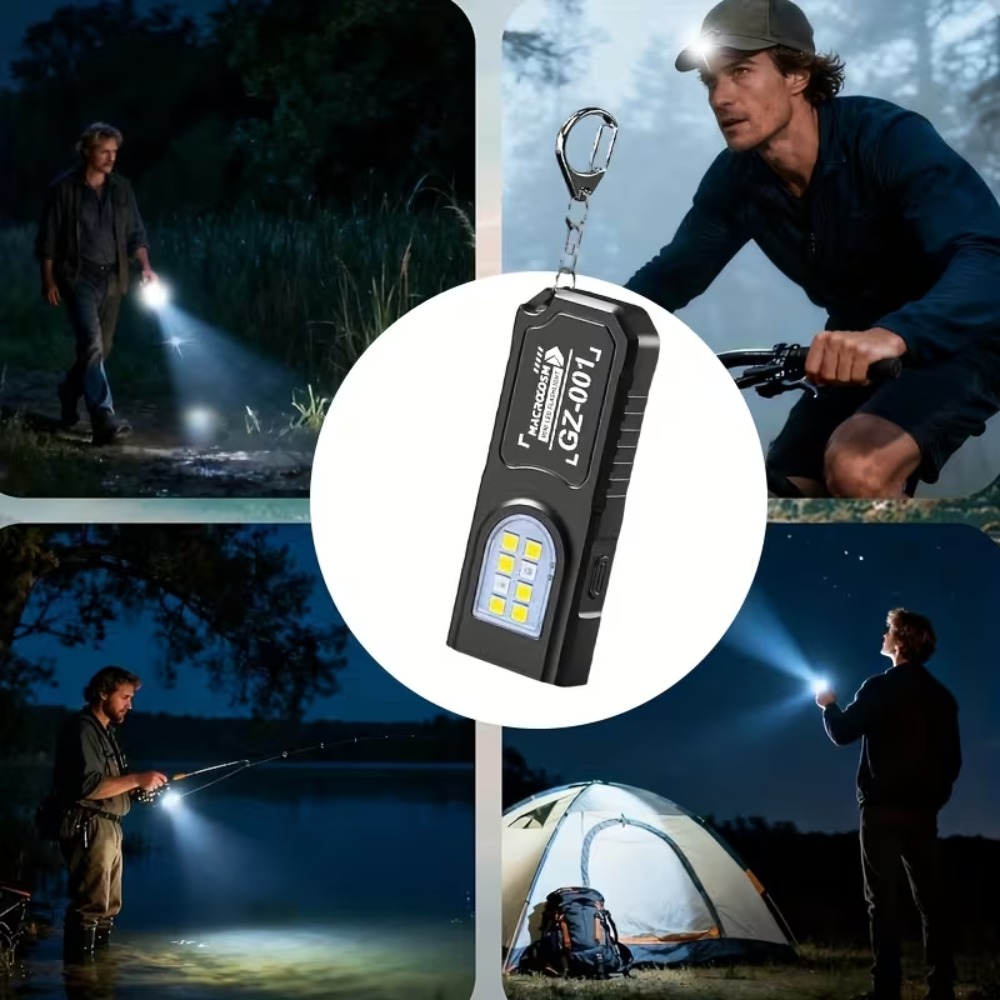 Mini COB LED Keychain Flashlig - Outdoor Power Works 评论和价格